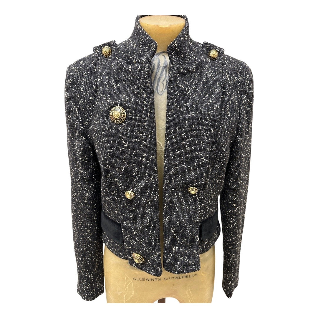 Vintage Versace Versus Tweed Jacket (Size IT 42)