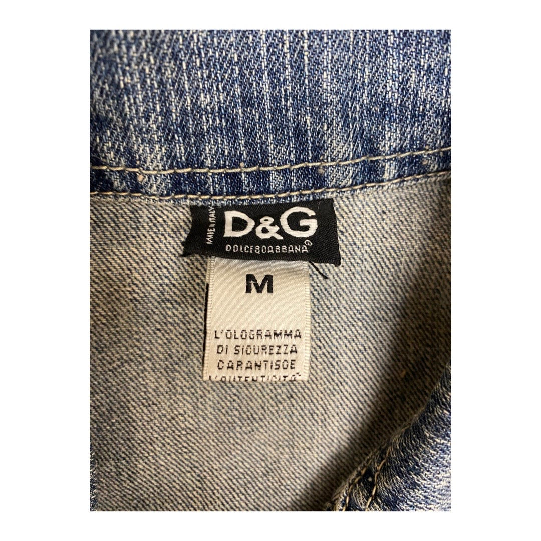 Vintage D&G Jeans Disney Denim Jacket (Size M)