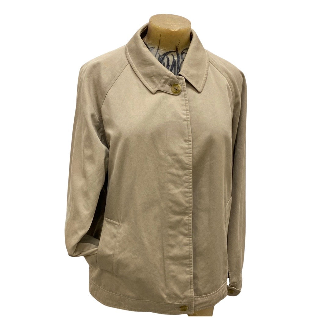 Vintage Burberry Mac Jacket (Size Medium)
