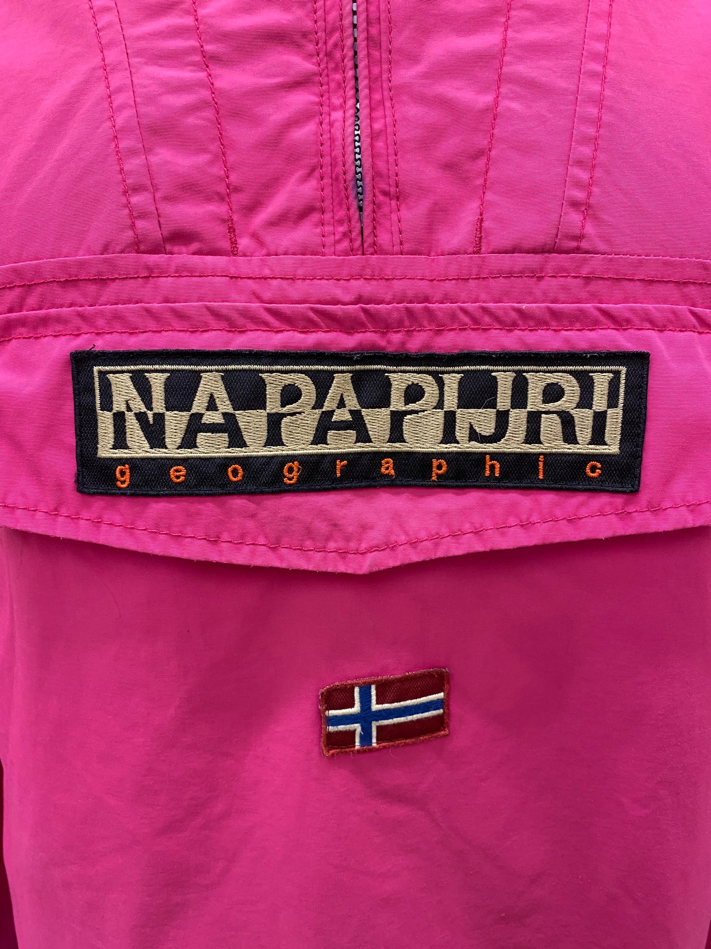 Vintage Napapijri Pink Jacket (Size XS)