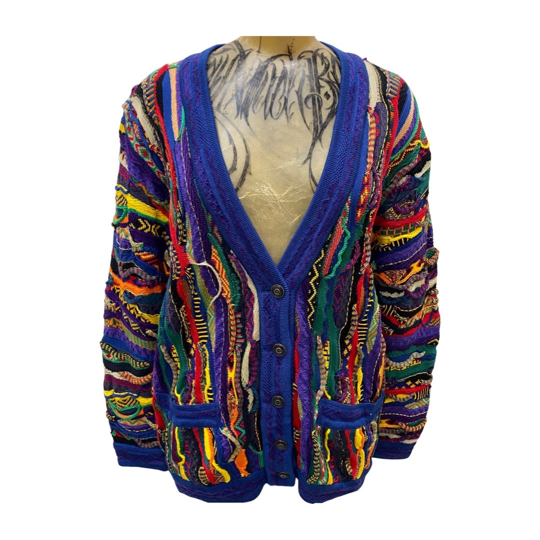 Vintage Coogi Cardigan (Size Small)