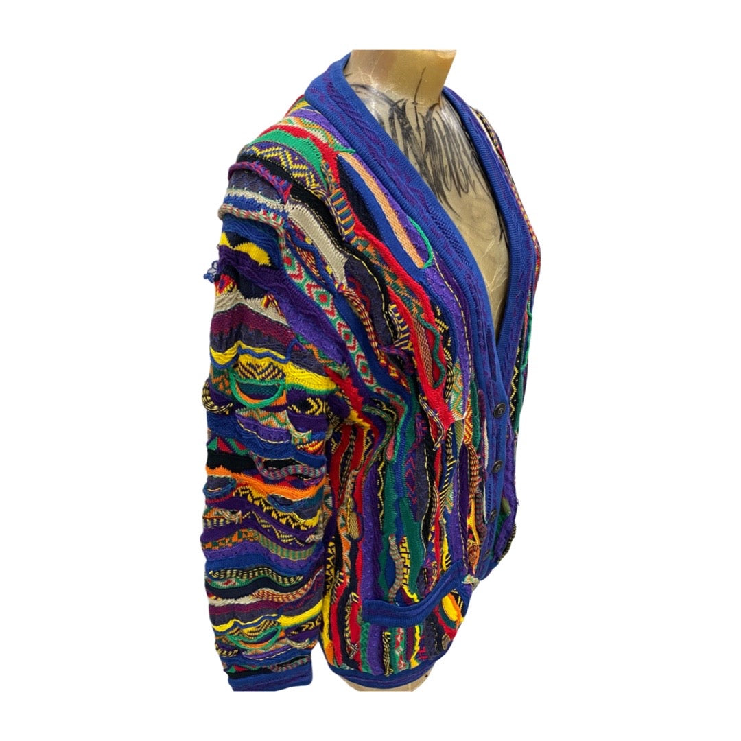 Vintage Coogi Cardigan (Size Small)