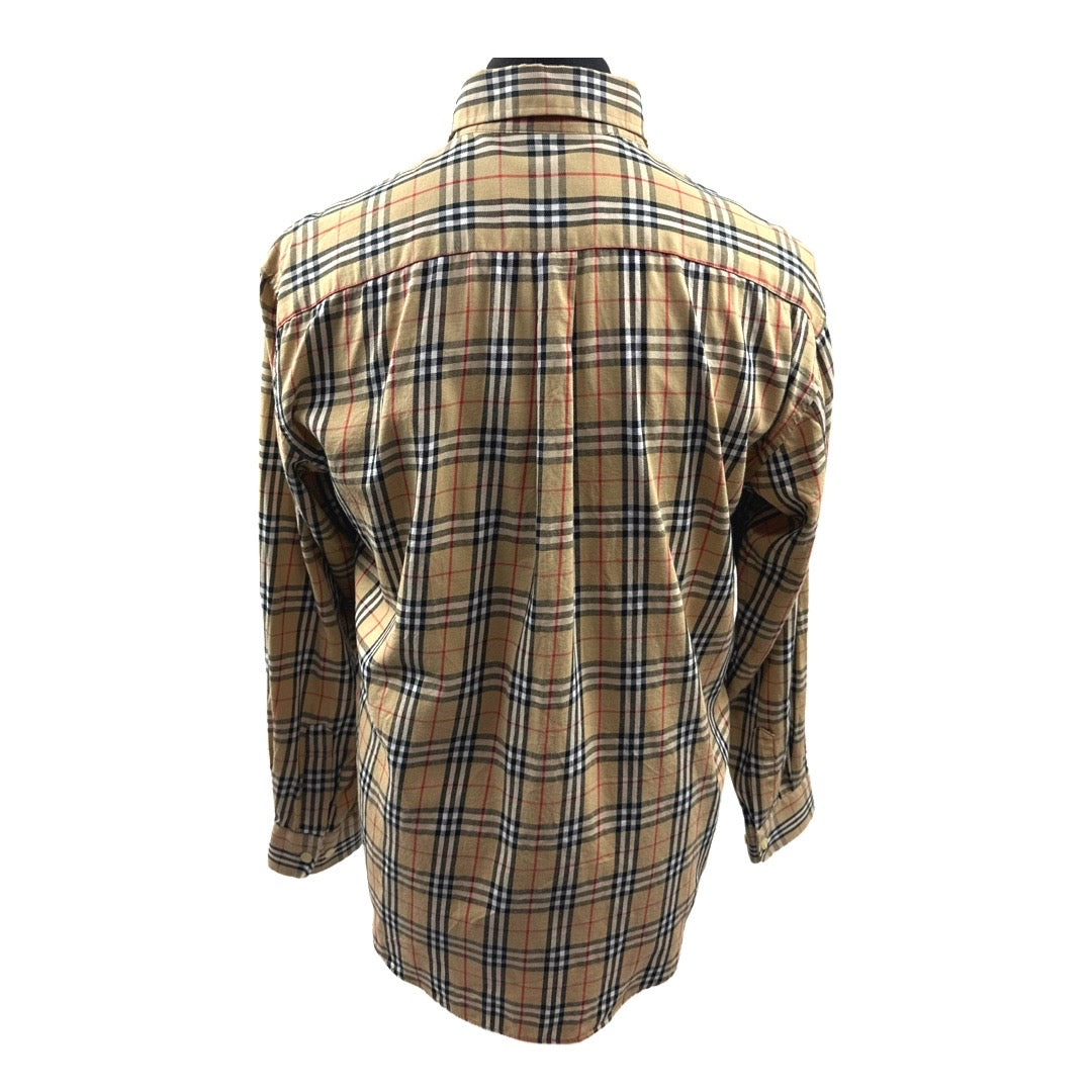 Vintage Burberry Shirt (Size Large)