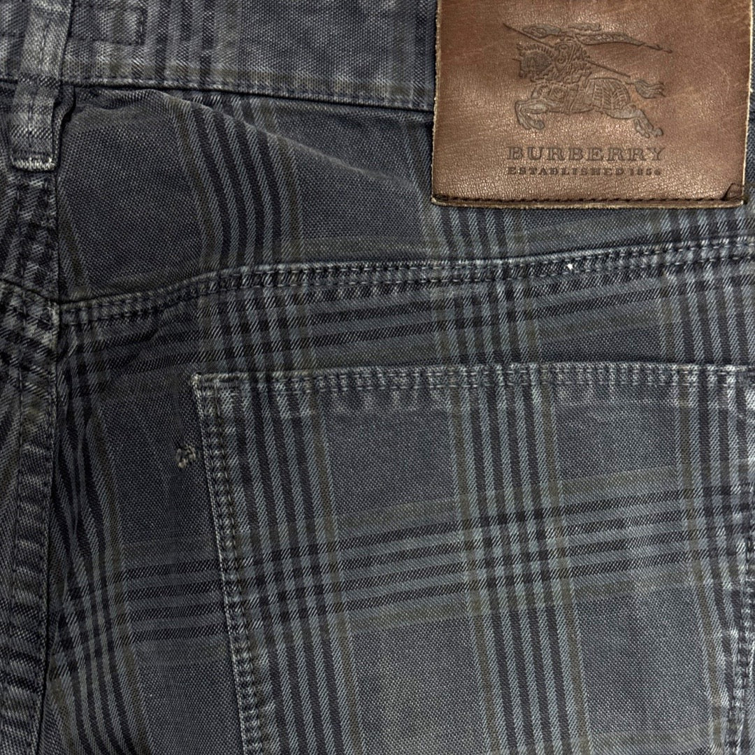 Vintage Burberry Jeans Size 33 Double Drop Vintage