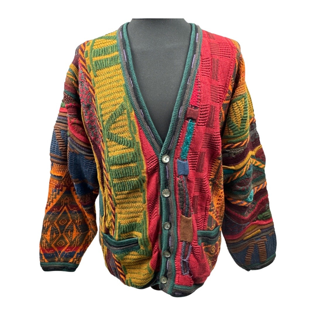 Vintage Coogi Cardigan (Size Medium)