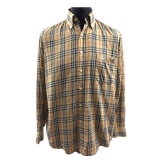 Vintage Burberry Shirt (Size Large)